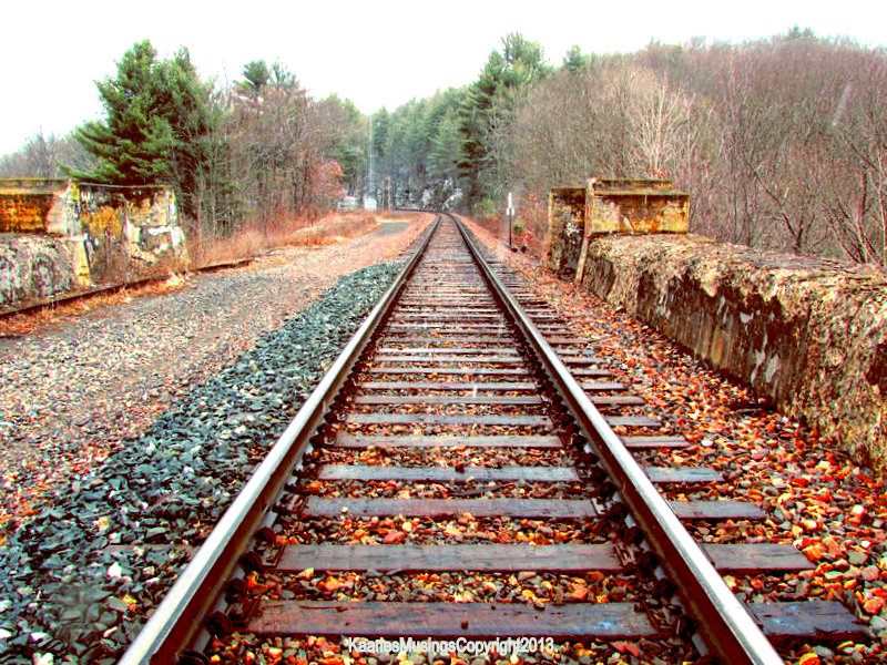 Lackawanna Railway Tracks, Nicholson, Pennsylvania.